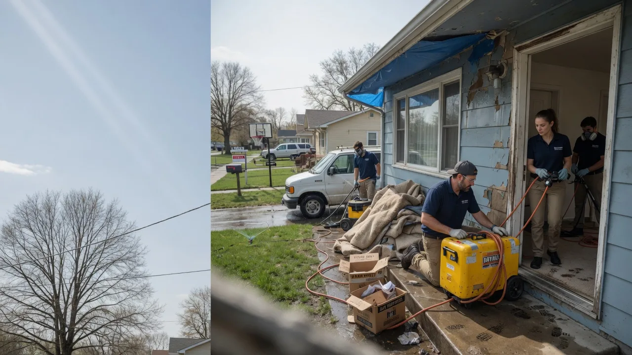Basement Flood Cleanup in Poultney, VT near me